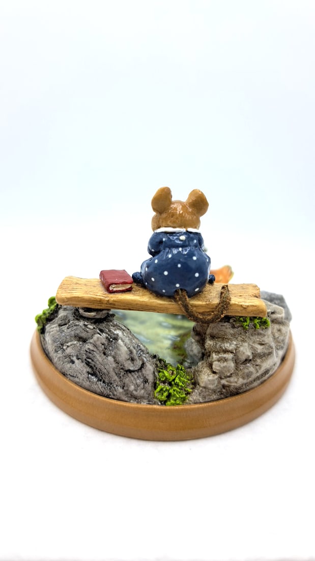 Wff Pm-4 Just Ducky Mouse Duck Pond Figurine - 6