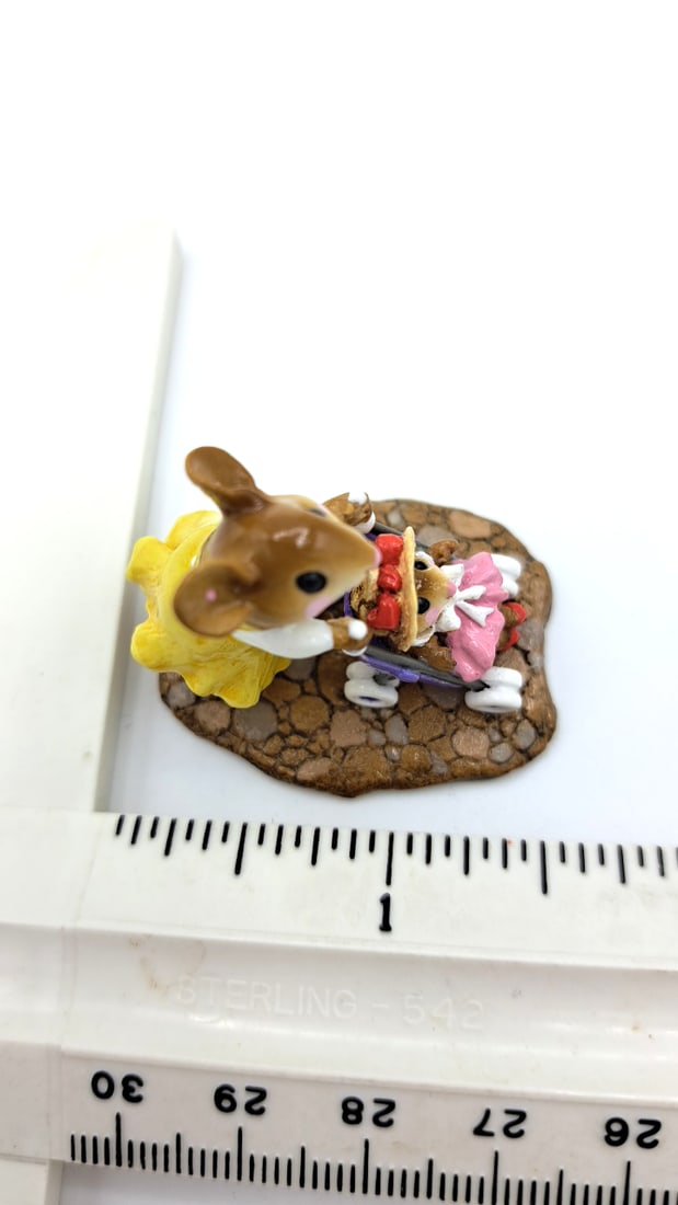Wff Mp-03 Doll Stroller Mouse Mother With Baby Stroller - 9