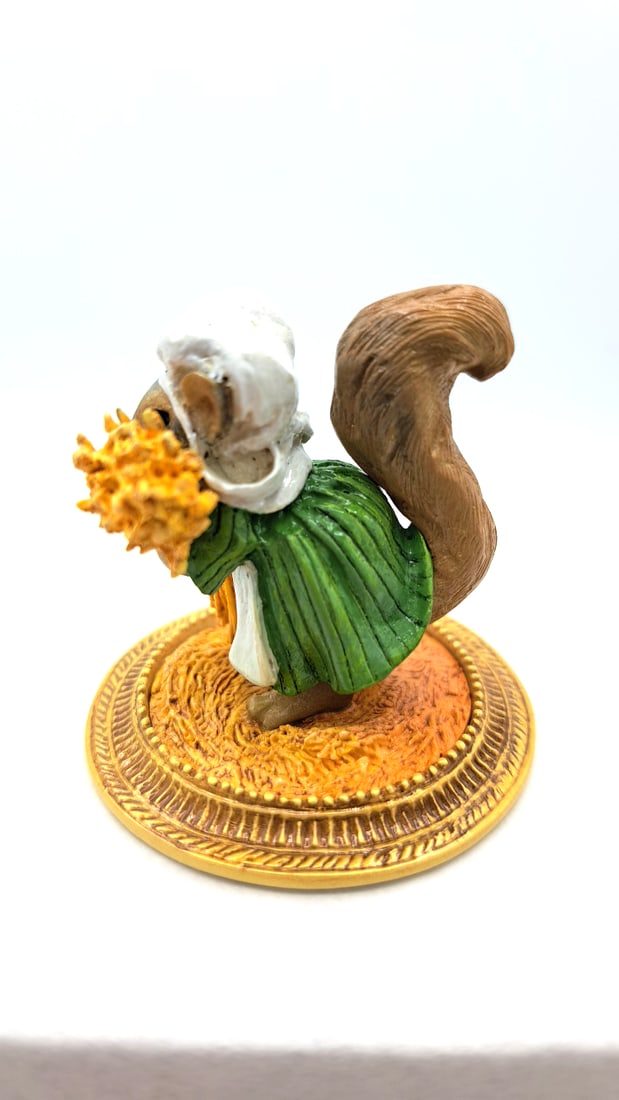 Wff Mu-06 Squirrel Peasante La Gauguin Meadow Muses Figurine - 6