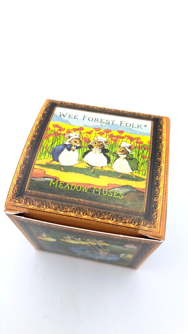 Wff Mu-02 Mouse With Sunflowers La Van Gogh Meadow Muses Figurine - 10