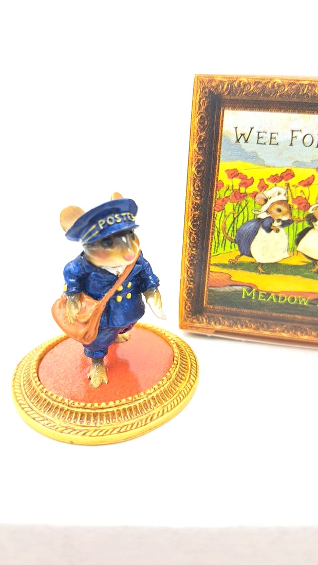 Wff Mu-04 The Postman La Van Gogh Mouse Figurine - 2