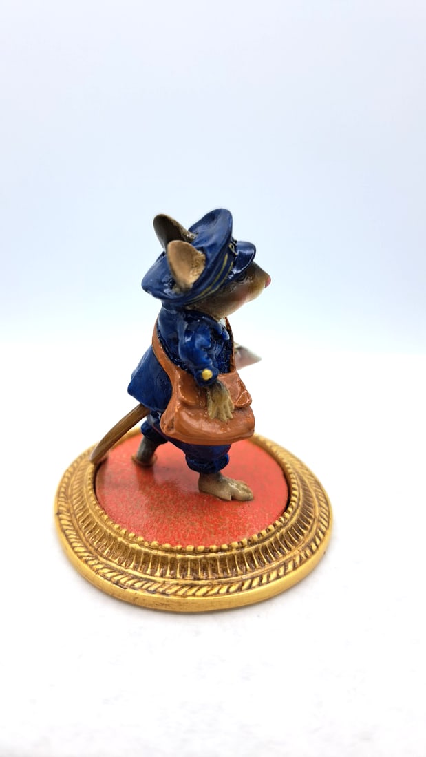 Wff Mu-04 The Postman La Van Gogh Mouse Figurine - 4