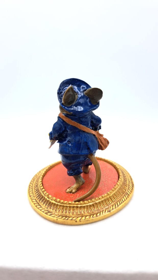 Wff Mu-04 The Postman La Van Gogh Mouse Figurine - 5