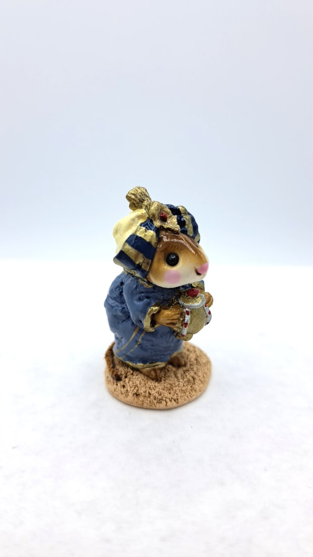 Wff M-121a Wise Man With Turban Pageant Series Mouse Figurine - 2