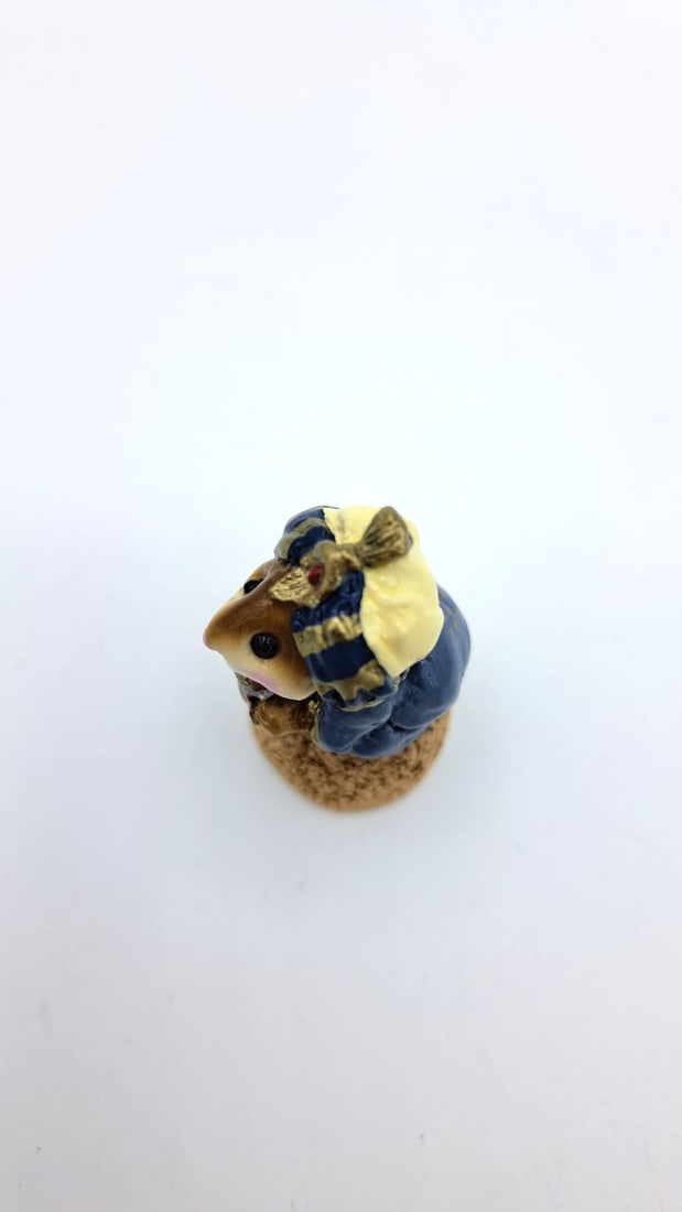 Wff M-121a Wise Man With Turban Pageant Series Mouse Figurine - 6