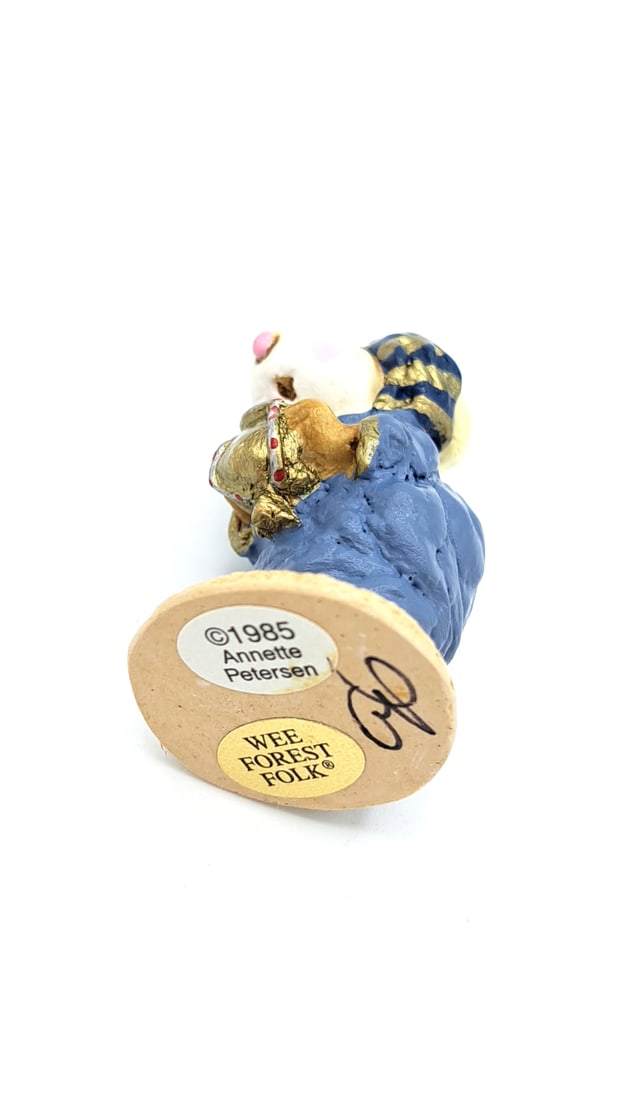 Wff M-121a Wise Man With Turban Pageant Series Mouse Figurine - 7