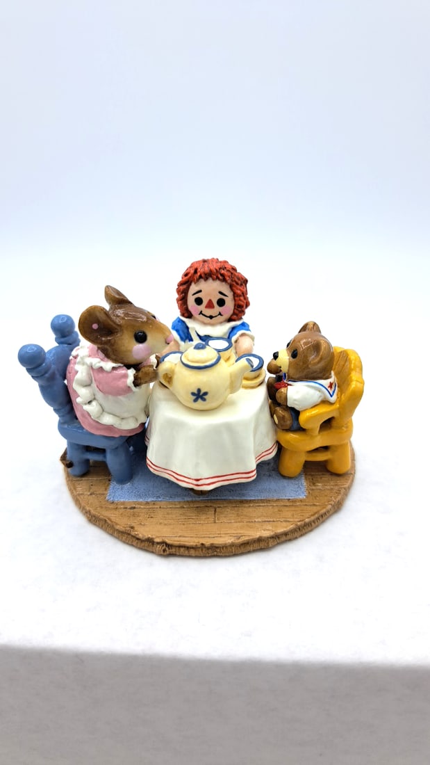 Wff M-177 Tea For Three Mouse Pink Dress - 2