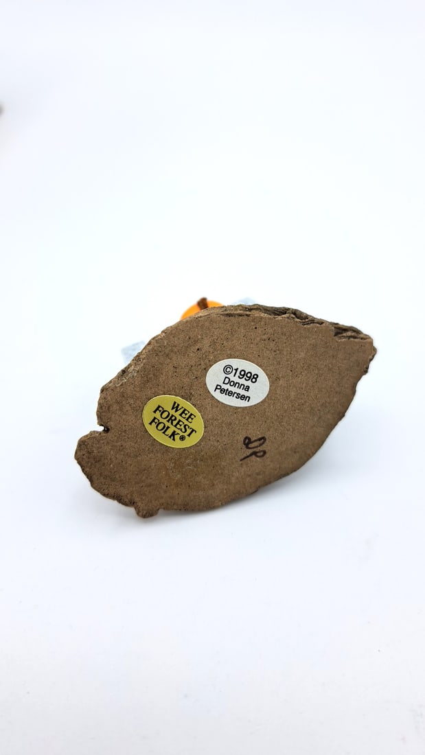 Wee Forest Folk M-232 Pickity Pumpkin Mouse Halloween Figurine With Box - 7