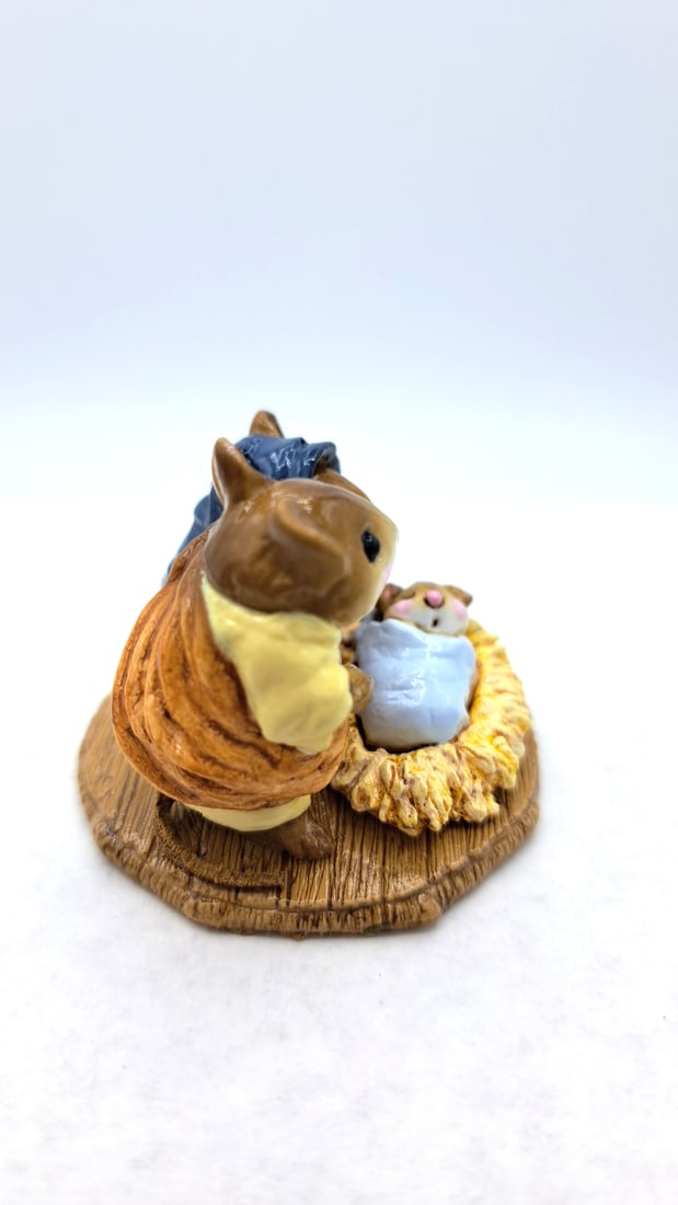 Wff M-117 Chris-mouse Pageant Nativity Mouse Figurine - 3