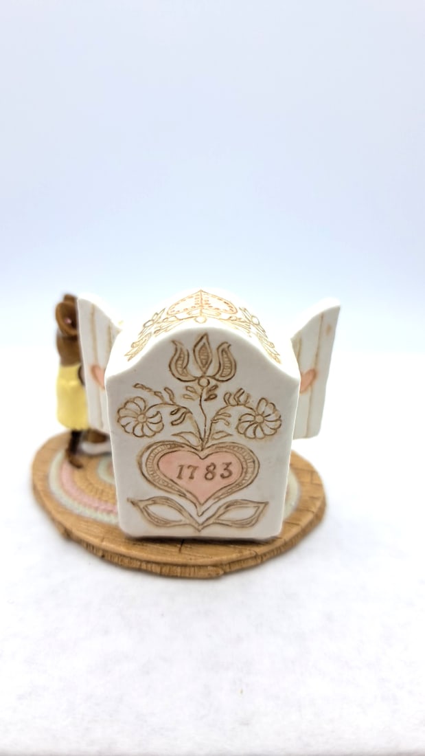 Wee Forest Folk M-257 Molly's Choice Mouse Yellow Dress Heart Shirt Limited Edition - 4