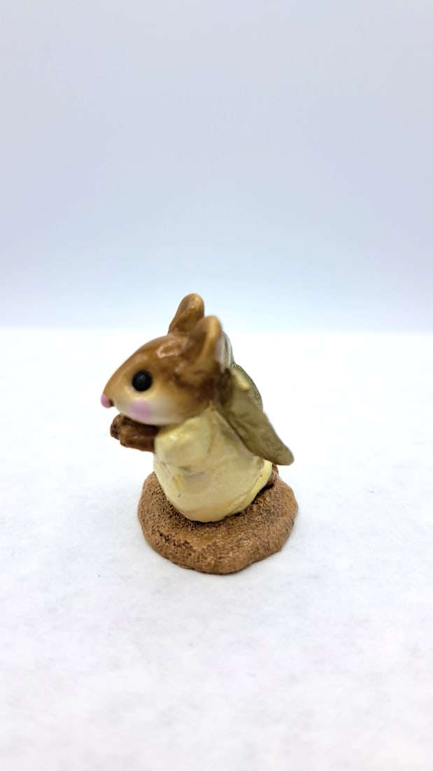 Wff M-145a Pageant Angel Mouse Figurine Cream Robe - 3