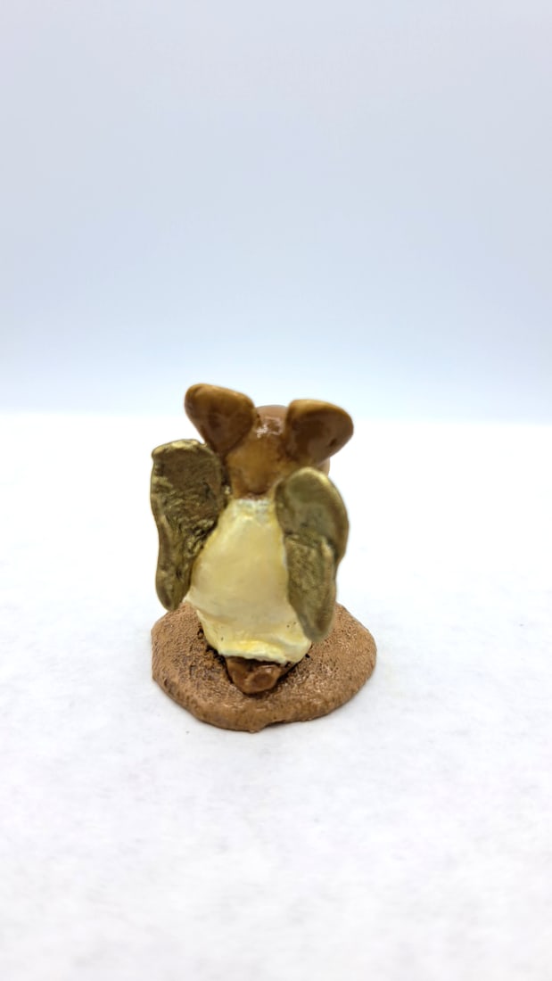 Wff M-145a Pageant Angel Mouse Figurine Cream Robe - 4