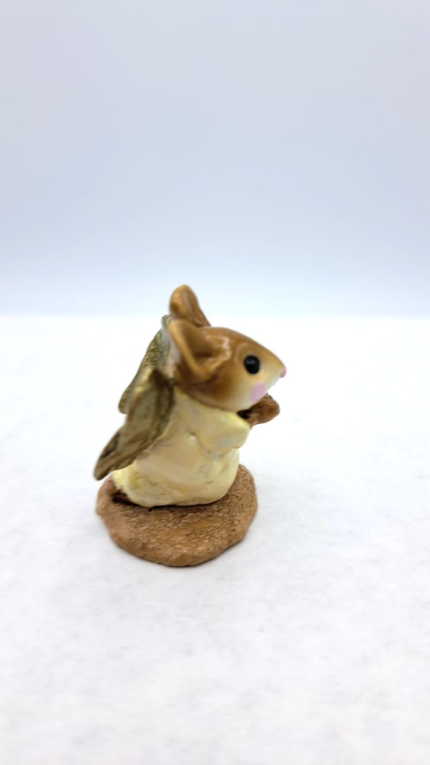 Wff M-145a Pageant Angel Mouse Figurine Cream Robe - 5