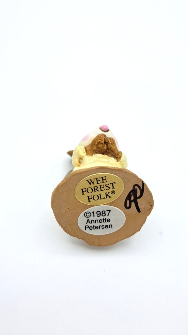 Wff M-145a Pageant Angel Mouse Figurine Cream Robe - 7