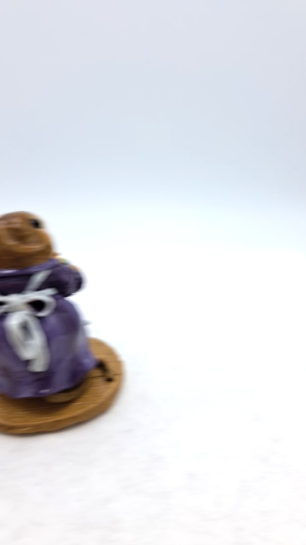 Wff M-246 Sugar Spice Ltd Ed Halloween Mouse Figurine Purple Dress - 4