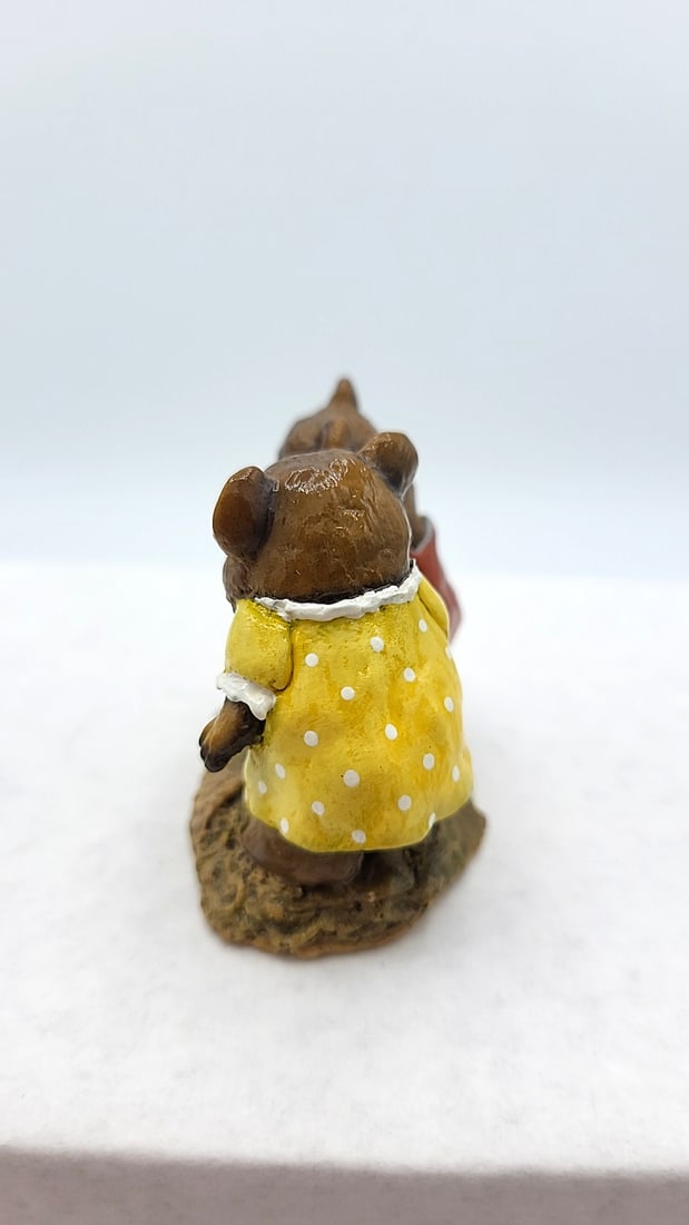 Wff Bears Bb-01 Dont Be Shy, Red Pants Yellow Polka Dot Dress - 2