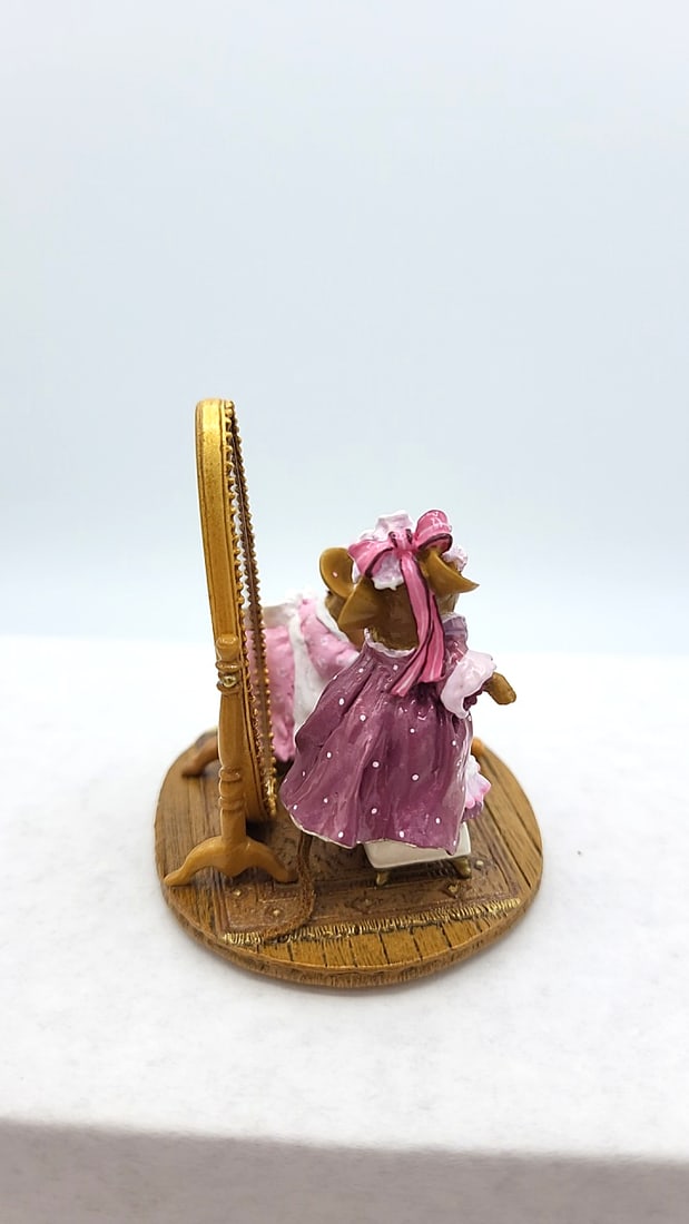 Wff M-410a A Stitch In Time Mouse Figurine - 5