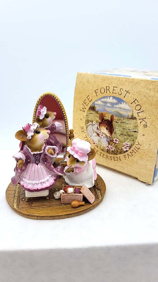 Wff M-410a A Stitch In Time Mouse Figurine - 6
