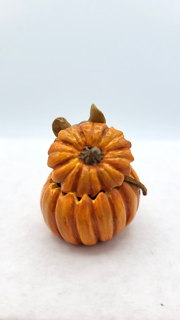 Wff M-379s Pumpkin Pop-up Mouse Jack-o-lantern Figurine - 3