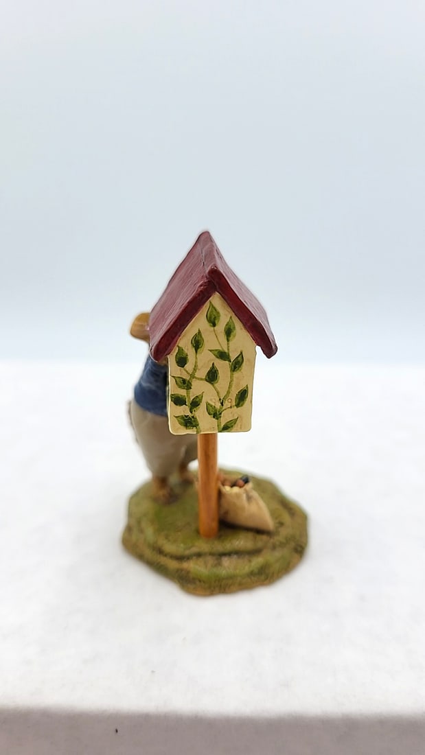 Wff Ltd-06 Any Birdie Home Mouse Birdhouse Figurine Ltd Ed - 5