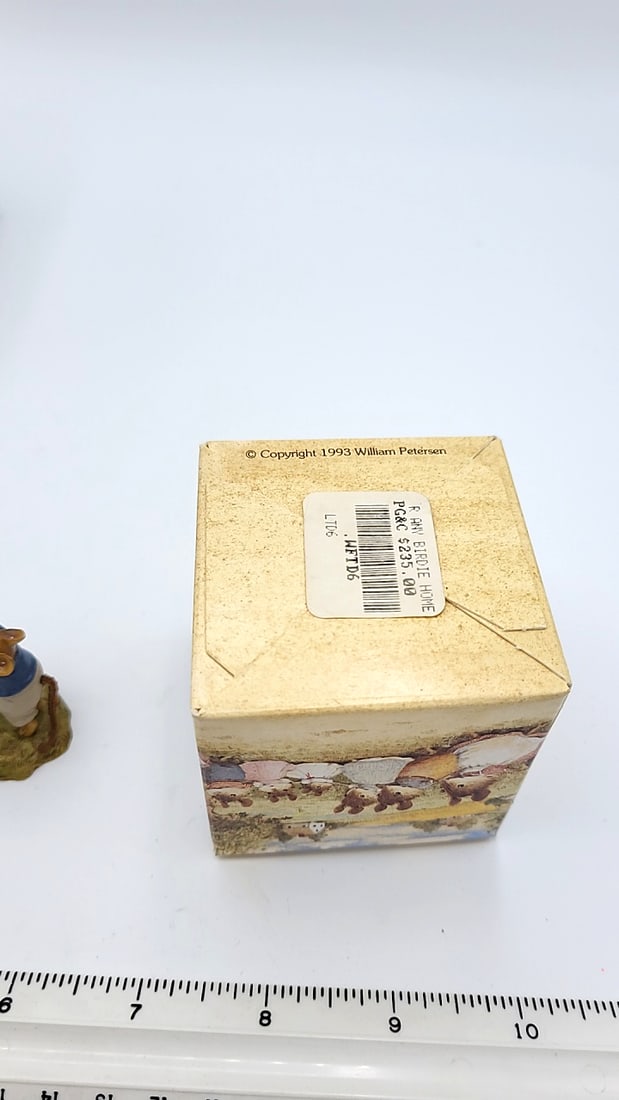 Wff Ltd-06 Any Birdie Home Mouse Birdhouse Figurine Ltd Ed - 8