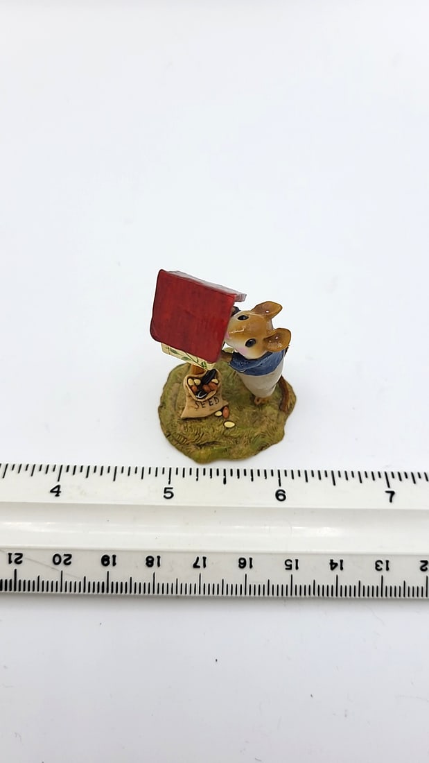 Wff Ltd-06 Any Birdie Home Mouse Birdhouse Figurine Ltd Ed - 9