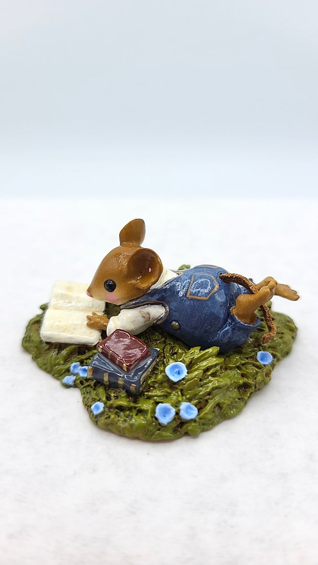 Wff M-410 Meadow Musings Denim Overalls: William peterson 2010 4x4x4 1lb Low Estimate: 82 High Estimate: 84