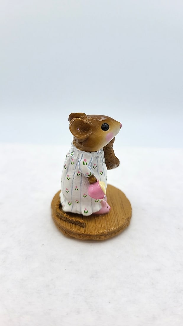 Wff M-218 Mouseys Bunny Slippers Mouse Figurine - 4