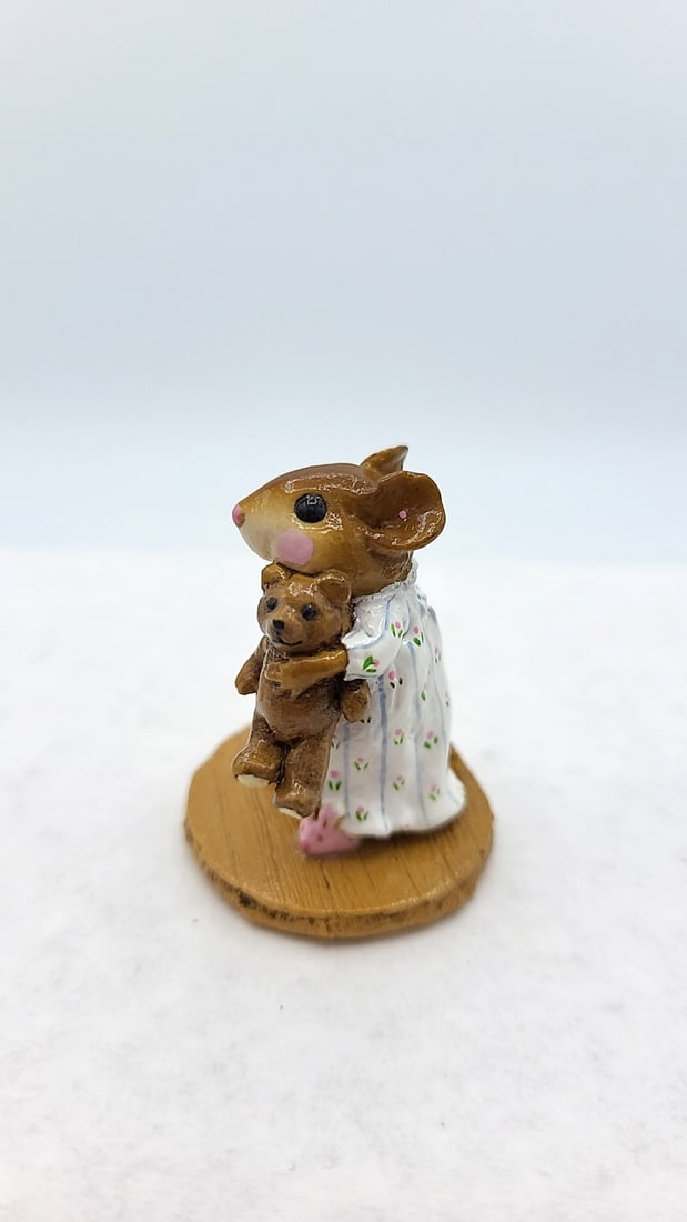 Wff M-218 Mouseys Bunny Slippers Mouse Figurine - 5