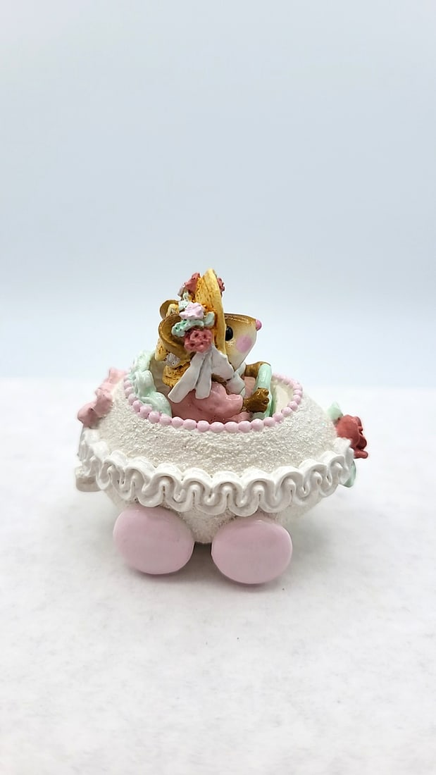 Wff M-274a Easter Eggmobile Girl Mouse Pink Egg Pink Wheels - 6