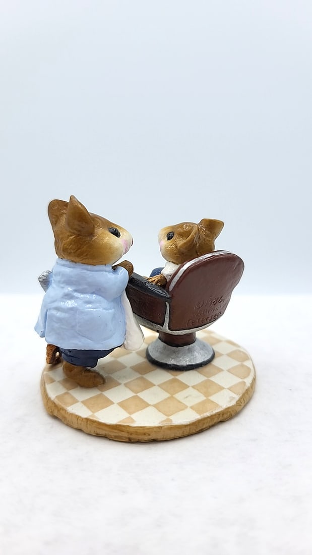 Wff M-137 First Haircut Mouse Figurine - 2
