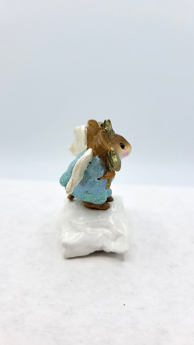 Wff M-148 Tooth Fairy Mouse Figurine Blue Gown - 5