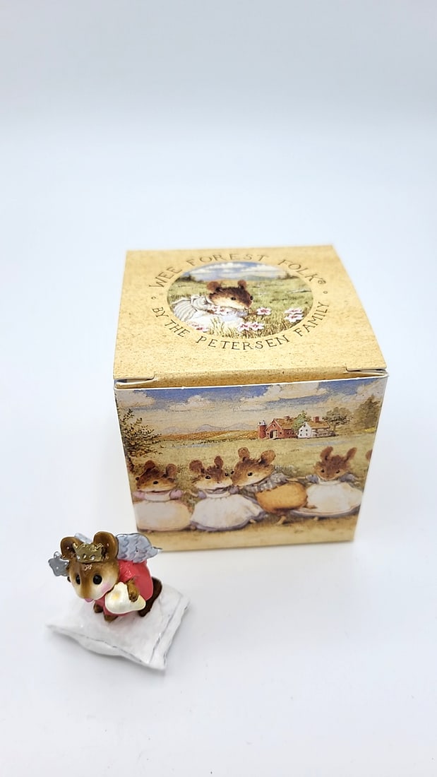 Wff M-148 Tooth Fairy Mouse Figurine Coral Gown Collectors Haven Special - 7
