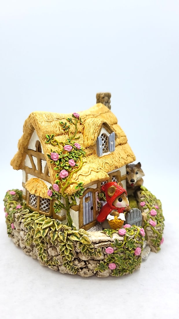 Wff M-172 Red Riding Hood At Grandmothers House Miniature Figurine - 3