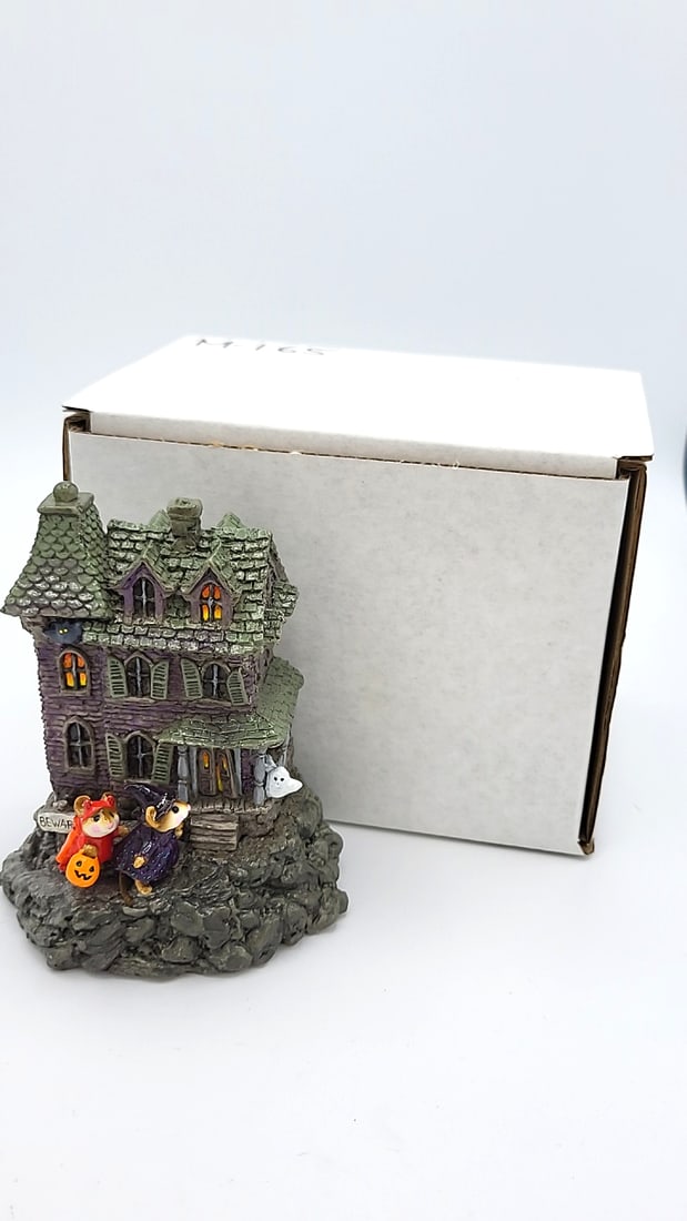 Wff M-165 The Haunted Mouse House Miniature Figurine 1989-2000 - 7