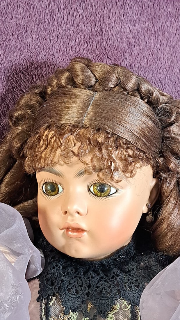 Colleen Phillips 1997 Artist Made Porcelain Doll - 2
