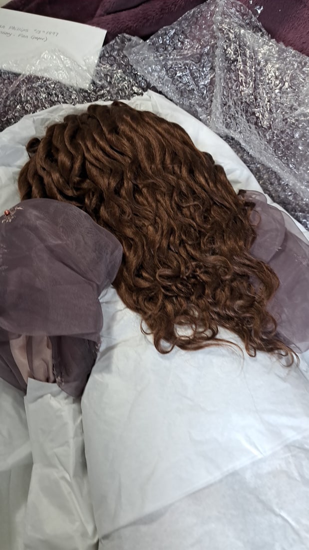 Colleen Phillips 1997 Artist Made Porcelain Doll - 5