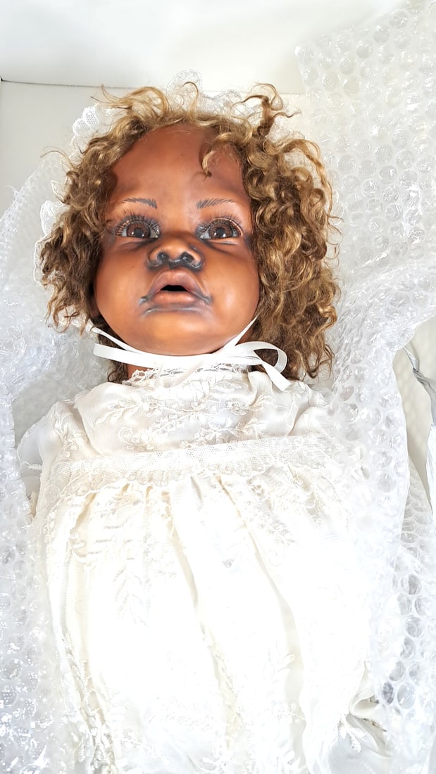 Pauline Middleton Narnia Porcelain Doll: 36x15x10 15 we have gained a lot of experience shipping dolls from our previous auction. We offer in-house shipping. The shipping price shown in the listing is the liveshipping service by