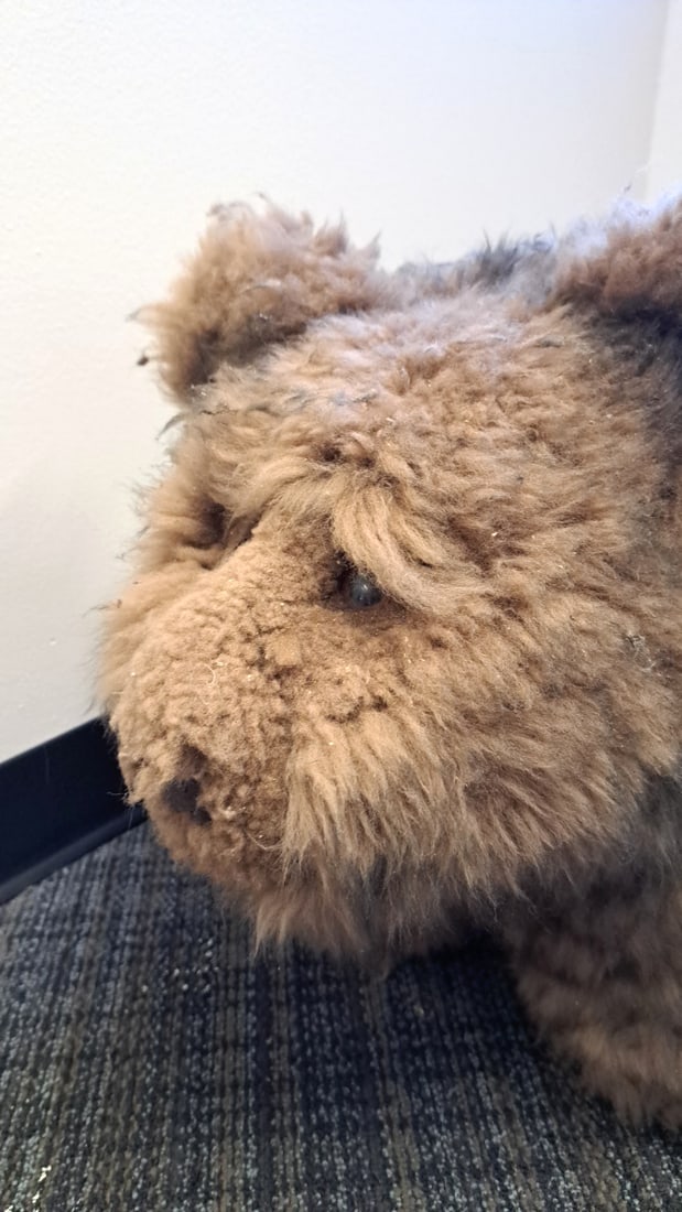 Brown Faux Fur Plush Bear Stuffed Animal Foot Rest, Approx. 9 In Tall - 6