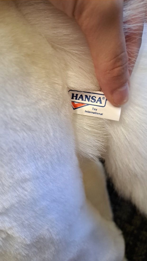 Hansa Toy International White Arctic Fox Plush Stuffed Animal, 24 In - 5