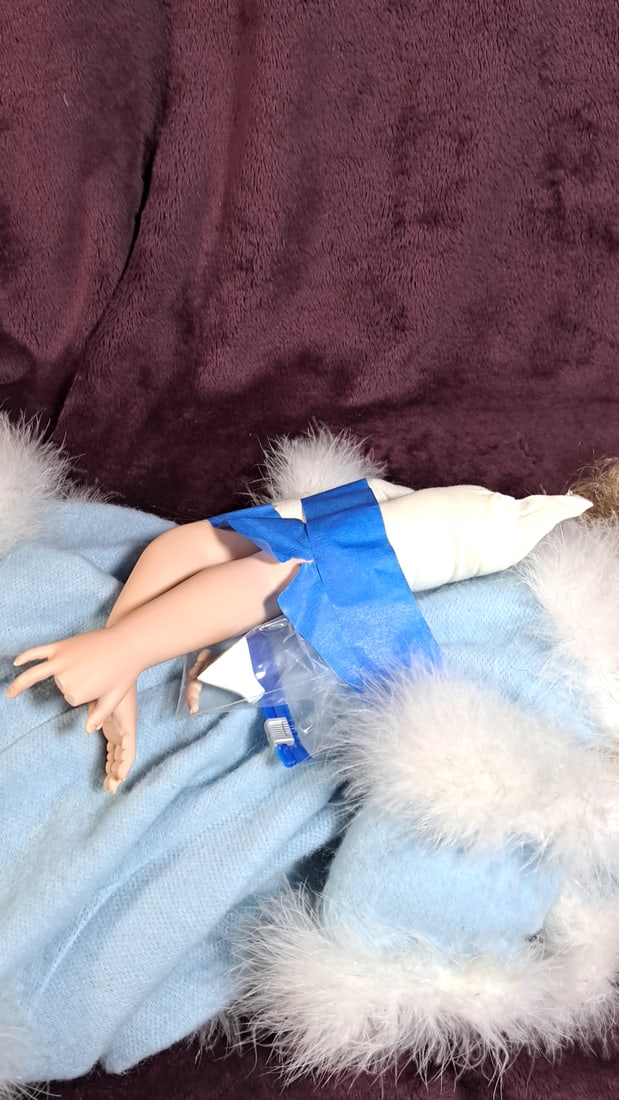 Tiny Footsteps Australia Porcelain Doll - 10