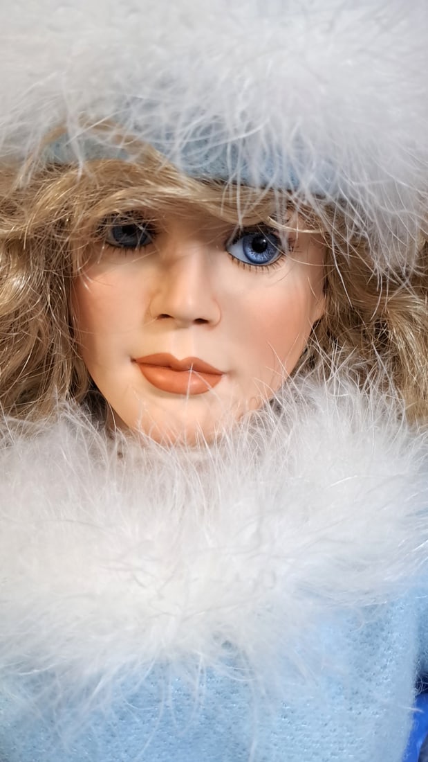 Tiny Footsteps Australia Porcelain Doll - 2