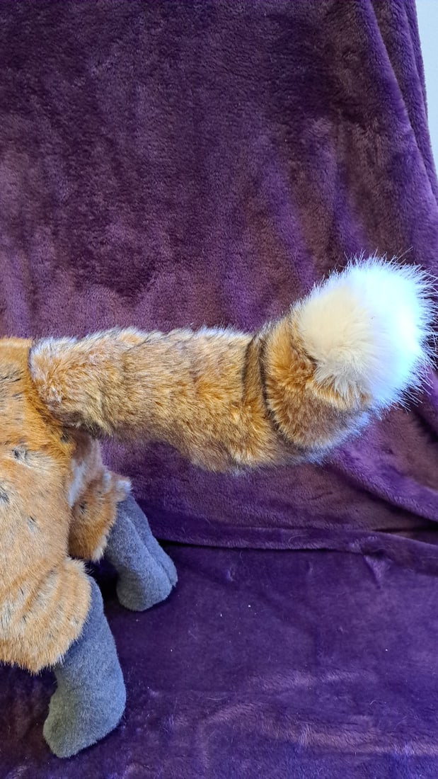 Beaver Valley Sedgewick Fox Plush Stuffed Animal 29" Brown Gray White - 8