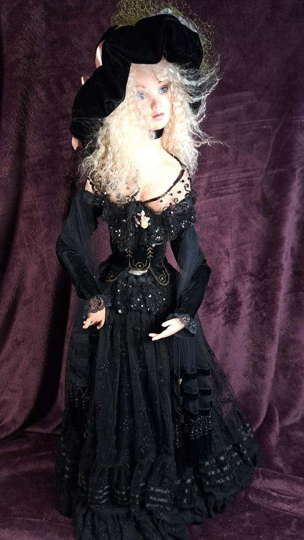 Jan Mclean Angelica Artist Original Doll 1995 Limited Edition 5/20 Black Dress: 36x10x10 5 we have gained a lot of experience shipping dolls from our previous auction. We offer in-house shipping. The shipping price shown in the listing is the liveshipping service by