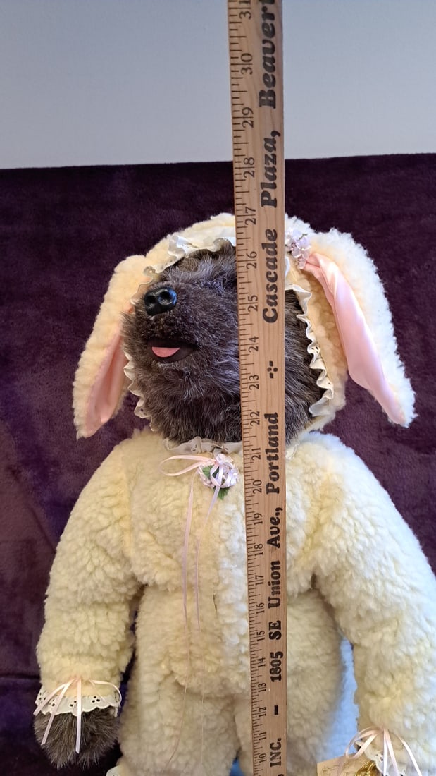 Tiny Collectibles Plush Wolf In Sheep Costume Doll, 27 In, Made In Usa - 2
