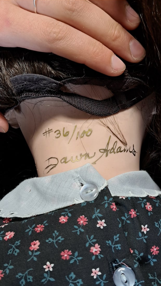 Dawn Adams Porcelain Doll - 8