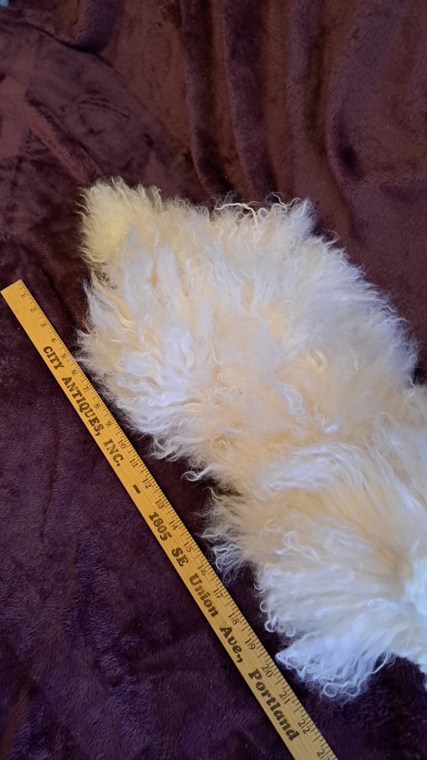 Wendy Brent Pyewacket Ii White Tibetan Fur Cat Plush German Eyes 1/50 - 5