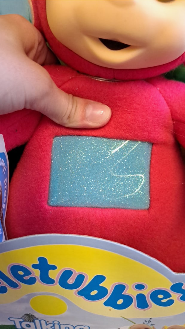 Playskool Teletubbies Talking Po Red Plush Doll With Box - 7