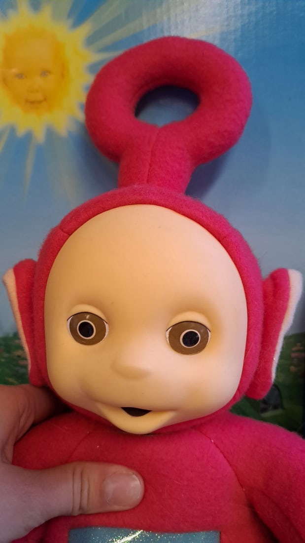 Playskool Teletubbies Talking Po Red Plush Doll With Box - 8