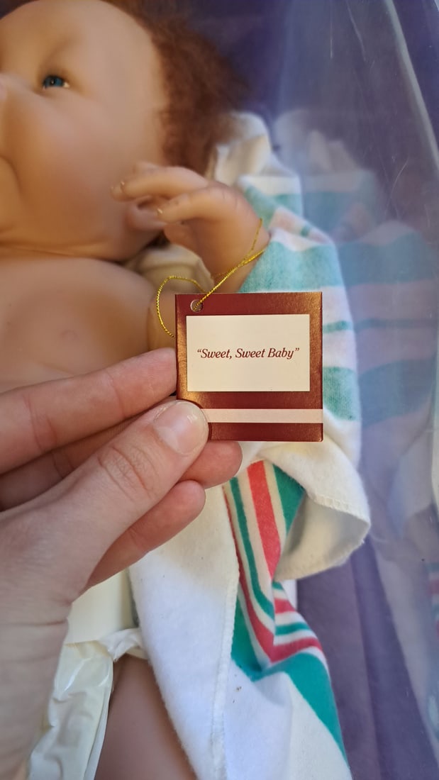 So Truly Real "sweet, Sweet Baby" Dear Sweet Darlings Tinneke Baby Doll With Tub - 4